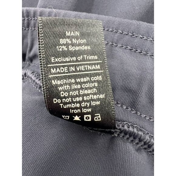 Public Rec Size 32 Dark Blue Performance Pull On Pants Elastic Waist Travel Tech - Picture 9 of 10